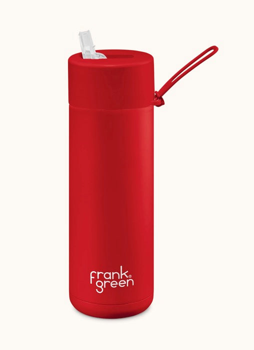 Frank Green 20oz - Ceramic Reusable Bottle with Flip Straw Lid (view 6)
