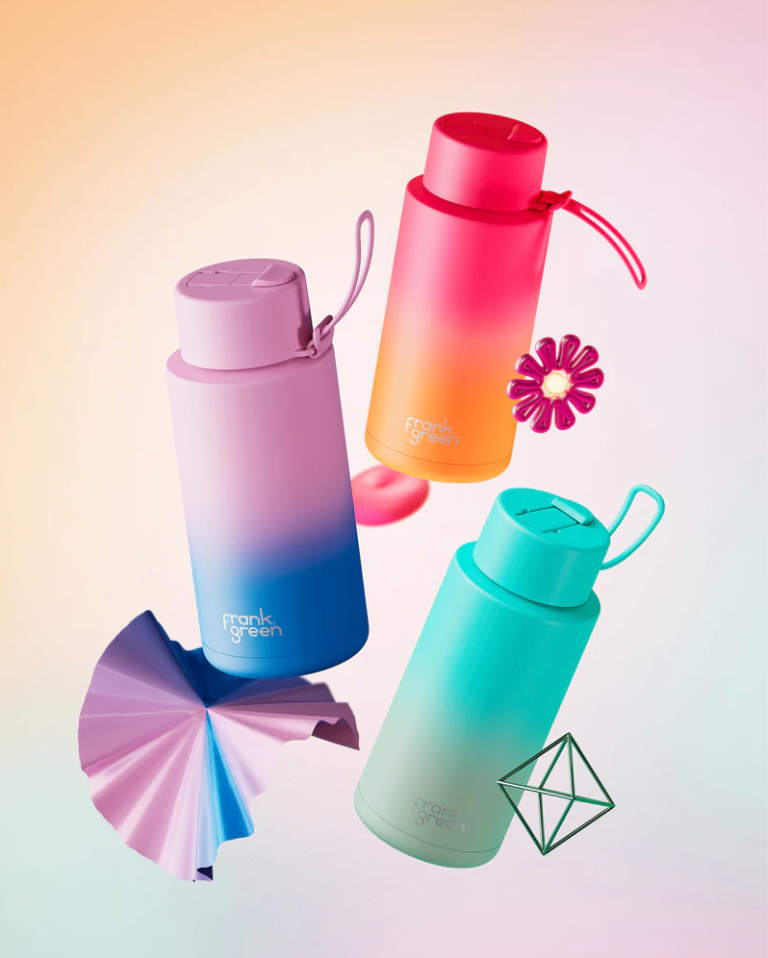 Frank Green 1L / 34oz - Ceramic Reusable Gradient Flip Bottle