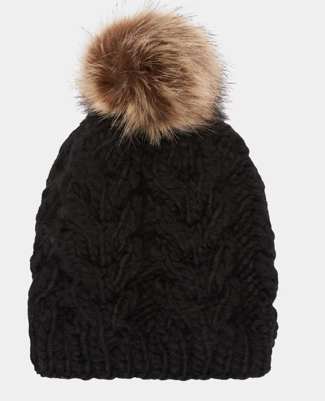 Roxy Cold Snow Beanie - Anthracite (view 2)