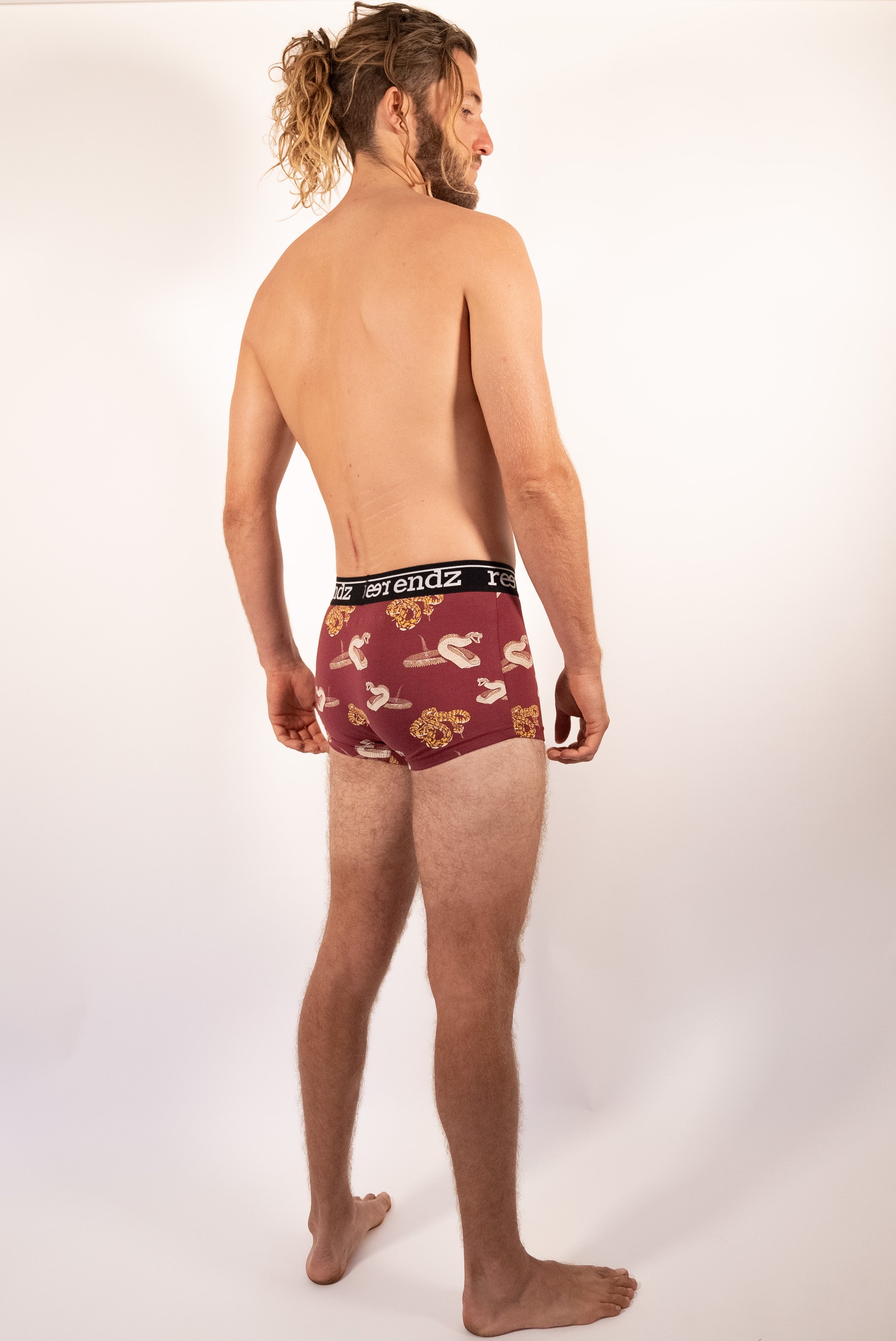Reer Endz Organic Trunks Slither - side angle