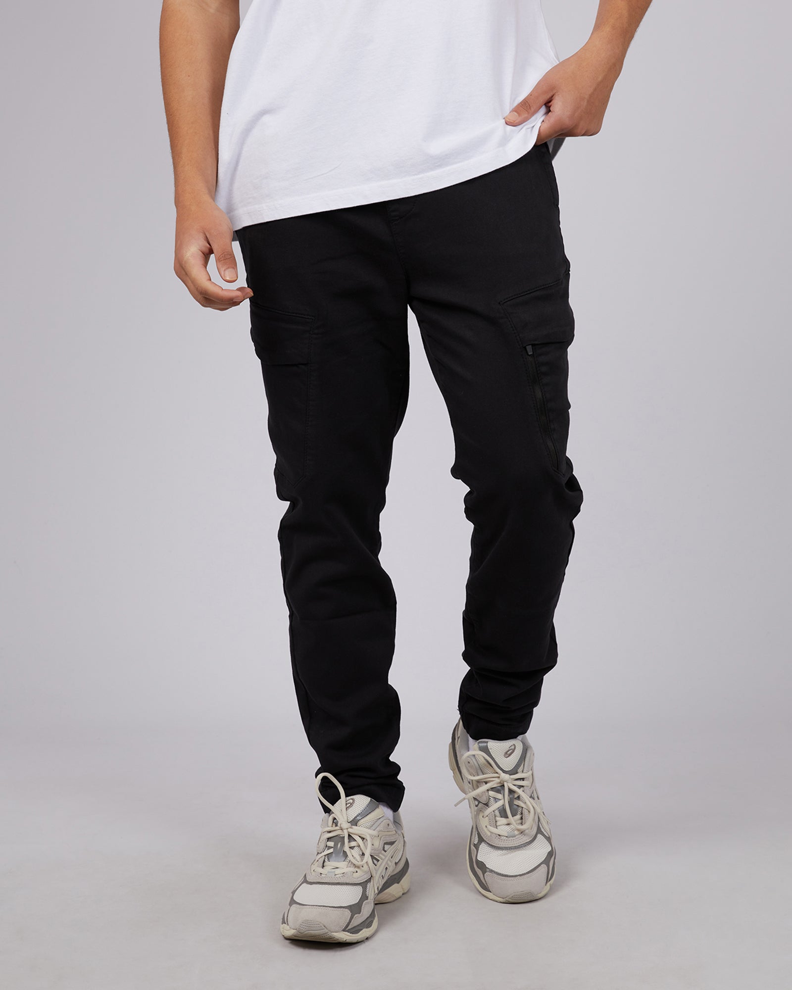 Saint Goliath Inset Cargo Pant - Black