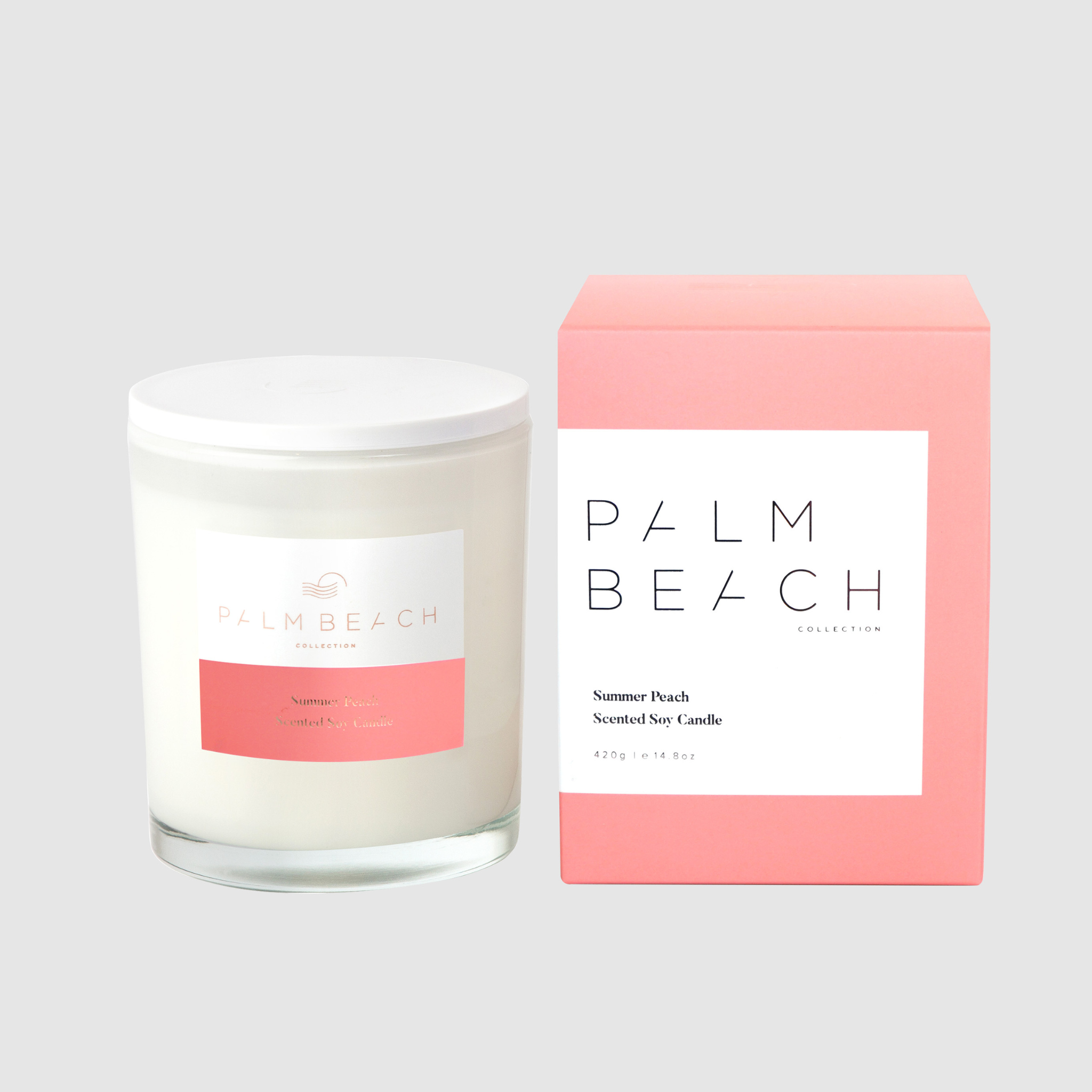 Palm Beach Summer Peach Candle 420g