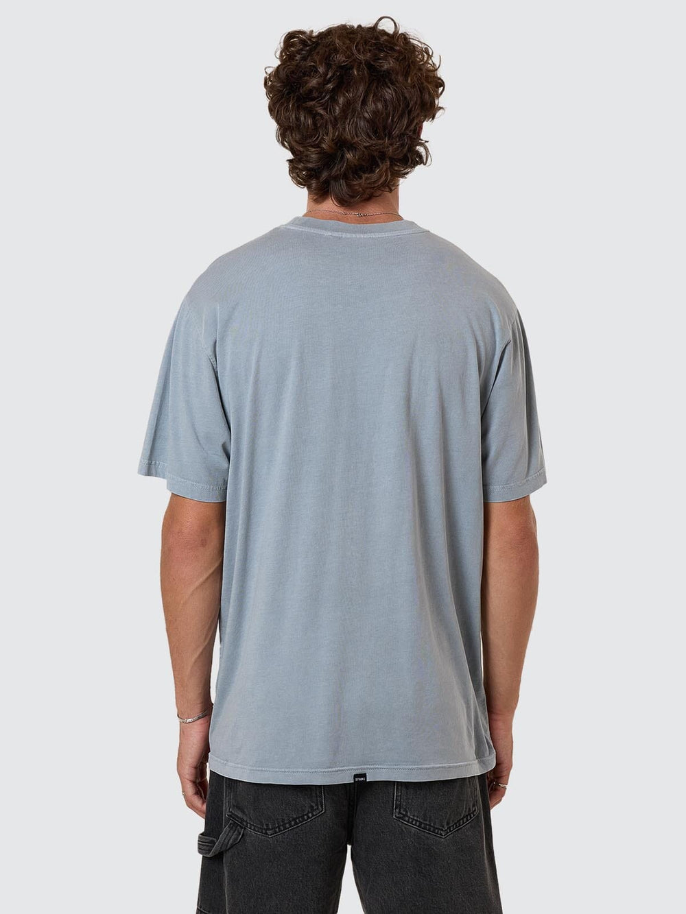 Thrills Minimal Thrills Merch Fit Tee - Smog (view 3)