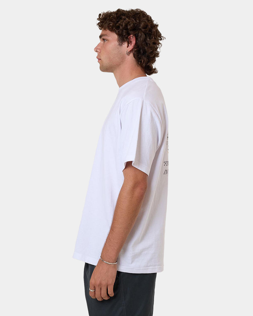Thrills OG Strength Merch Fit Tee - White (view 6)