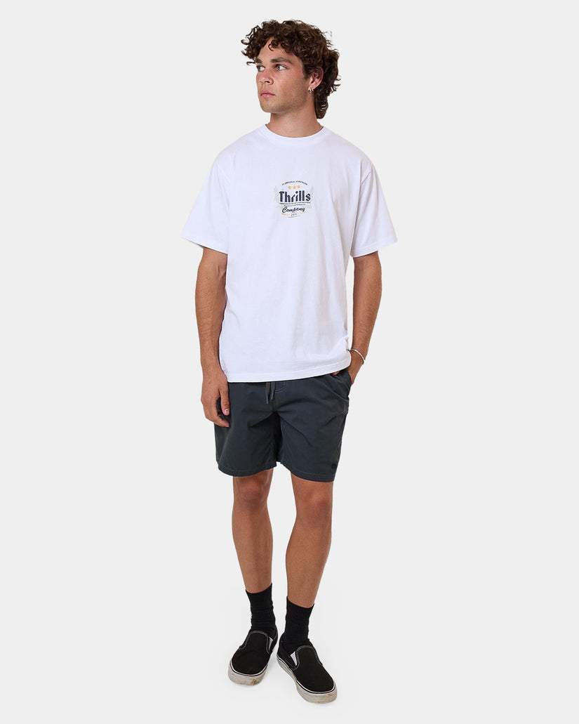 Thrills OG Strength Merch Fit Tee - White (view 5)