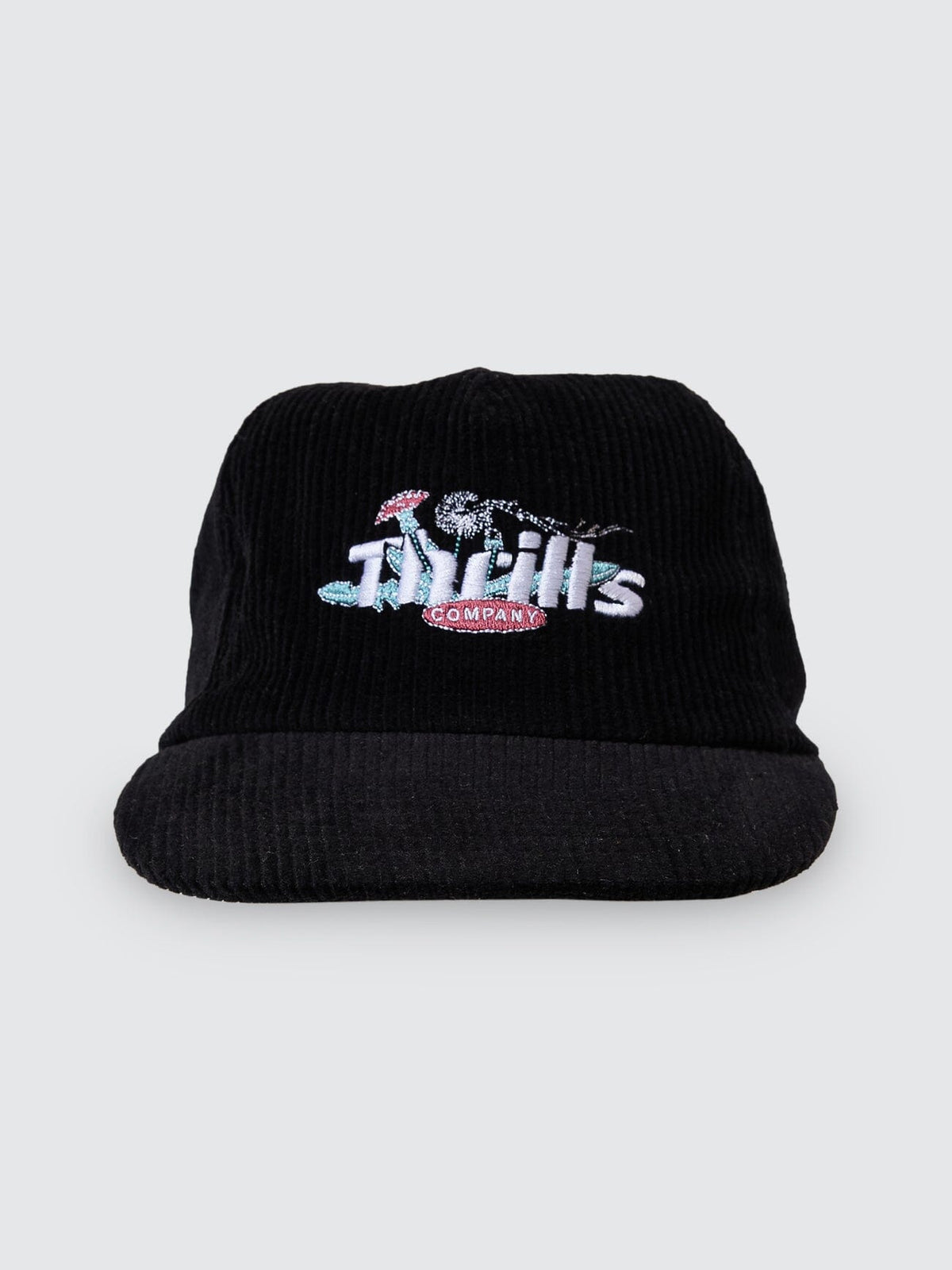 Make A Wish 5 Panel Cap - Black - Catani Clothing