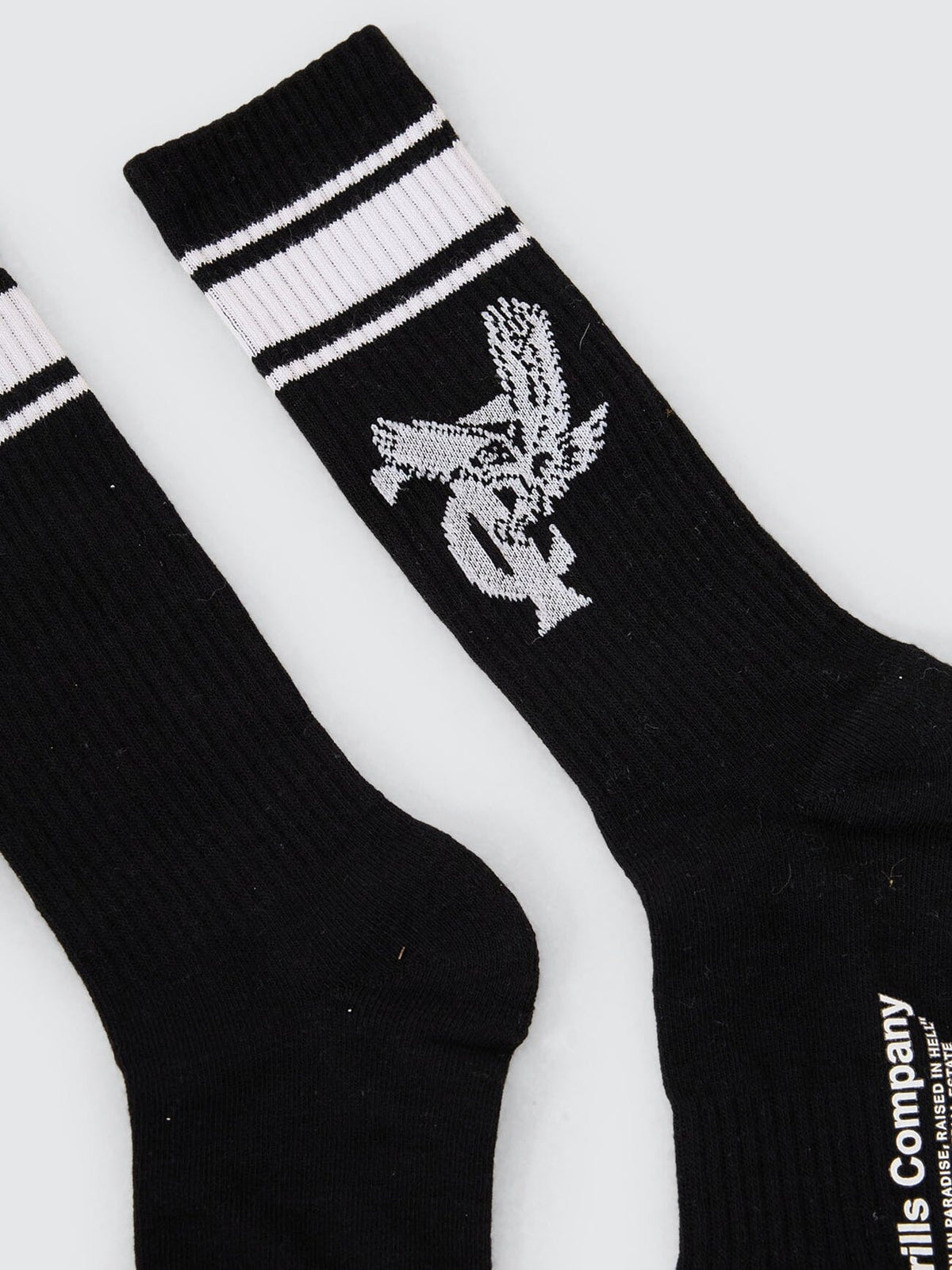 Thrills Double Down 3 Pack Sock - Black (view 2)
