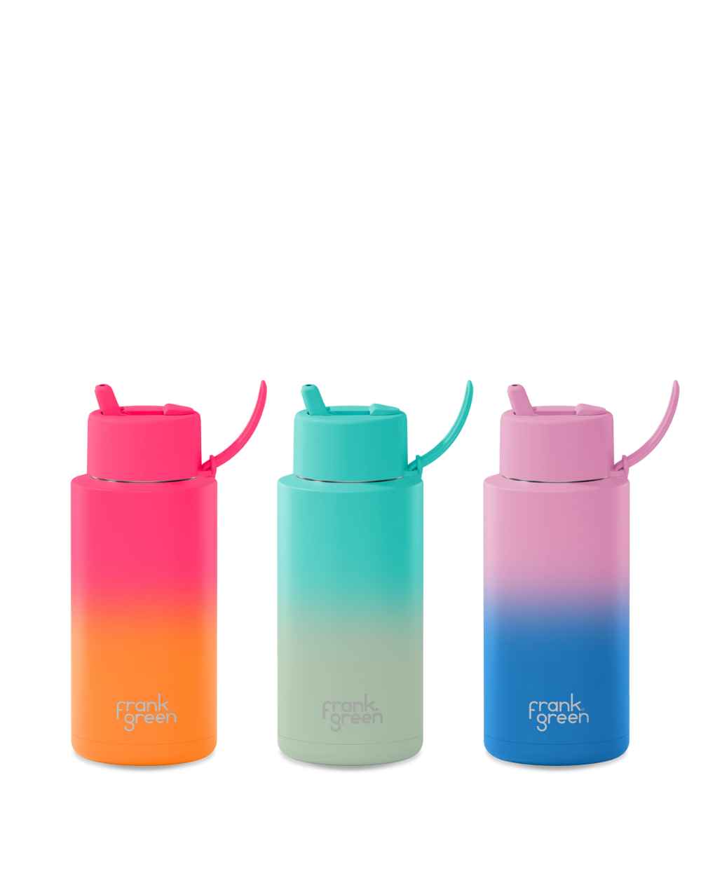 1L / 34oz - Ceramic Reusable Gradient Flip Bottle