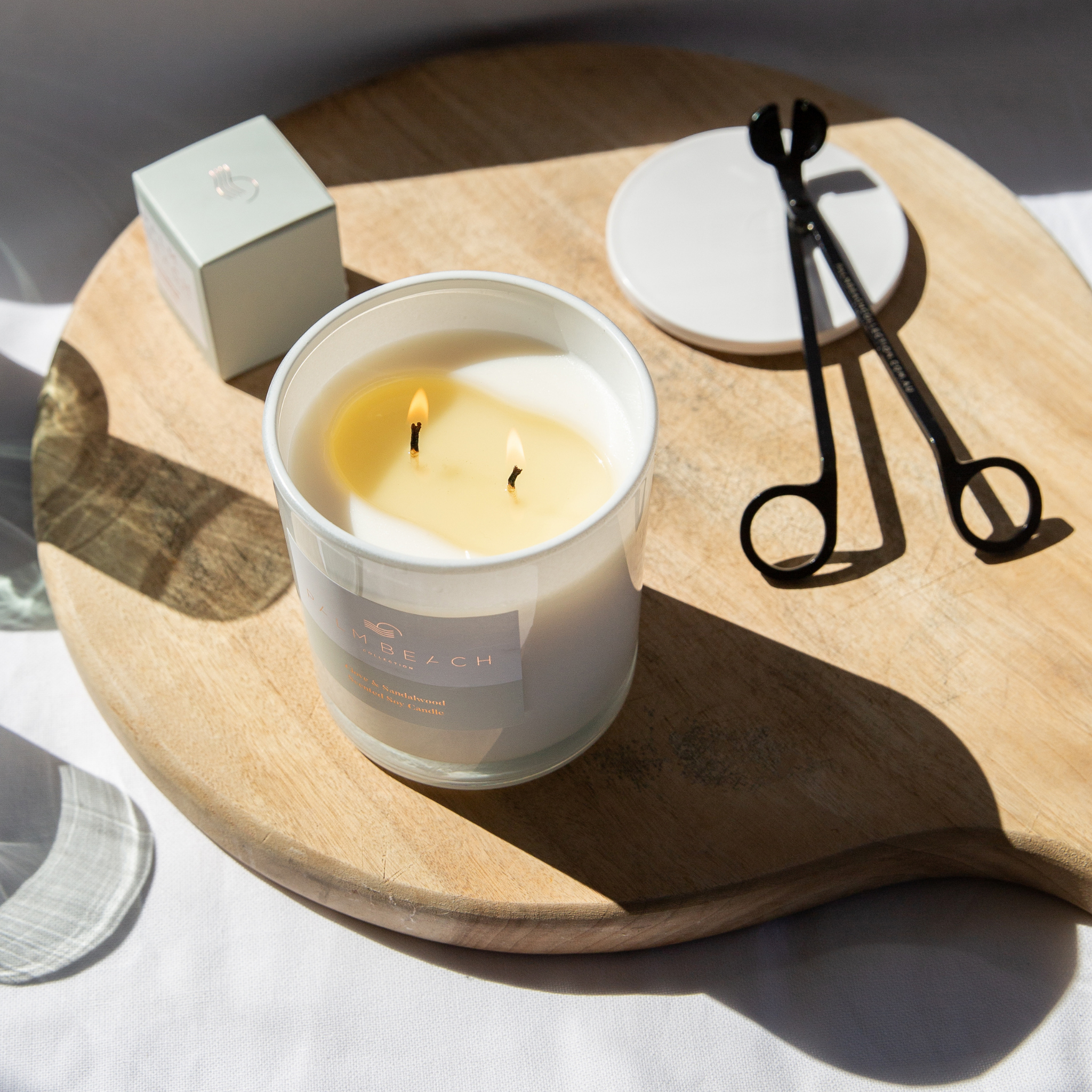 Palm Beach Collection Standard 420g Candle - Clove + Sandalwood (view 2)