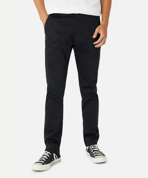 Industrie The Regular Cuba Chino Pant - Black (view 2)