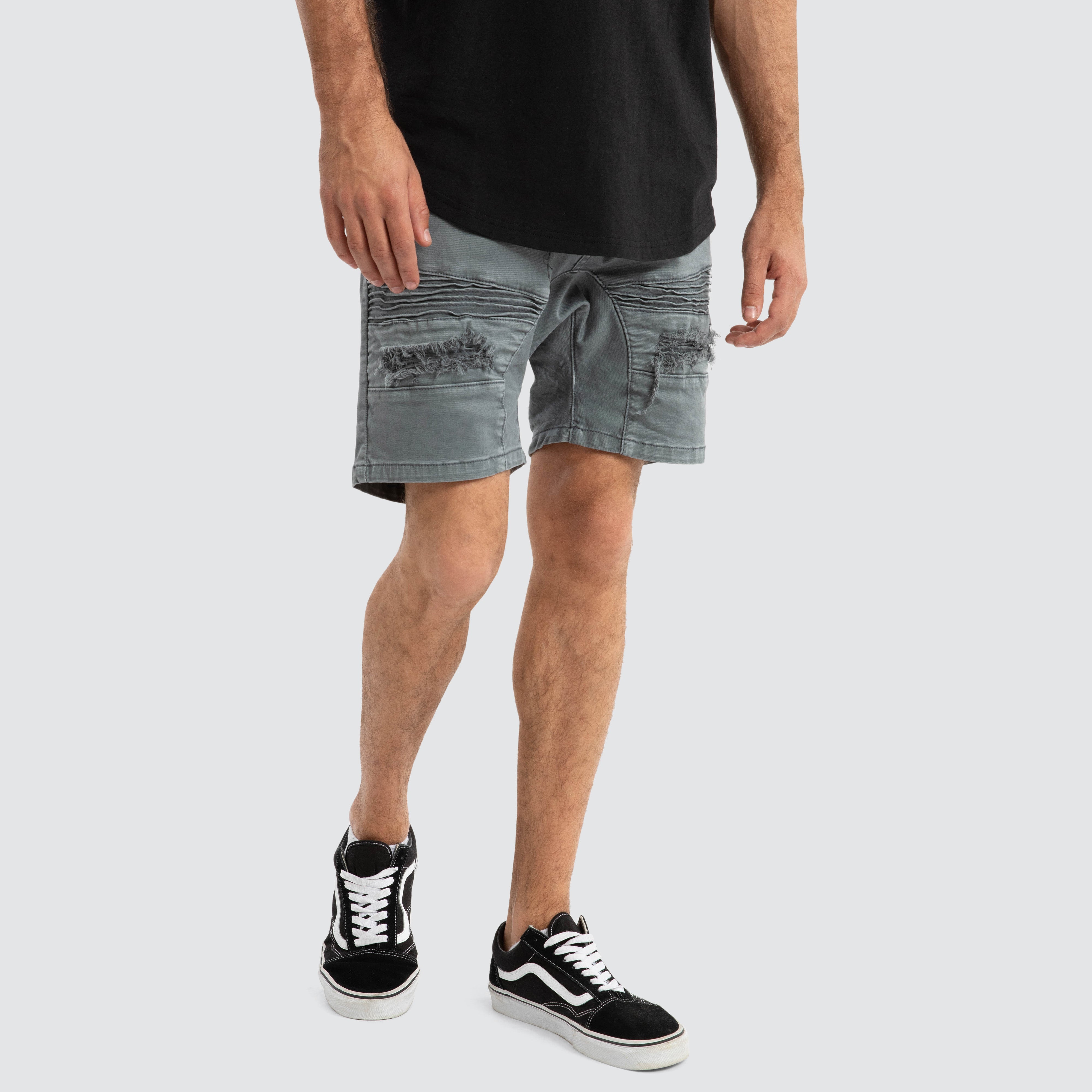 Viper Denim Short - Iron Gate