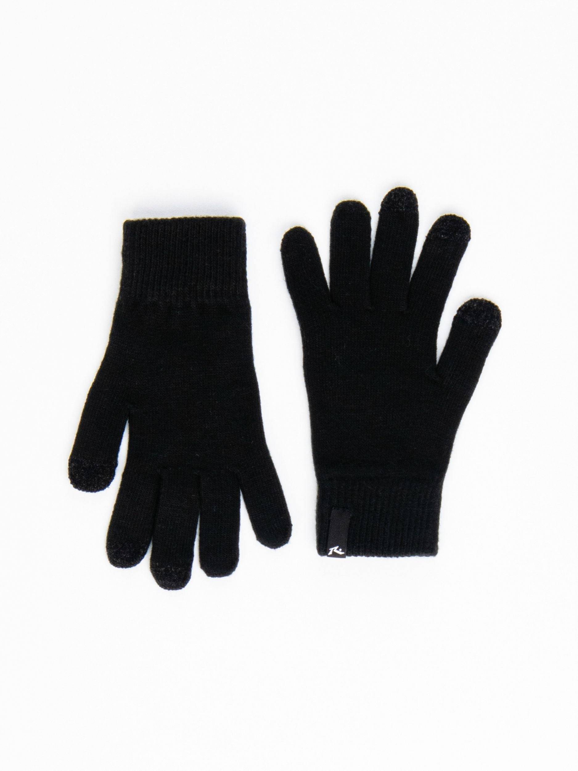 Rusty Hold Up Gloves Black, pair view