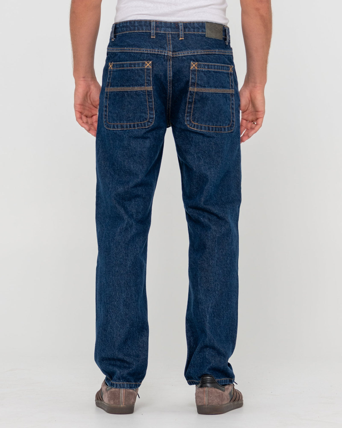 Rusty Steven Straight Jean - Middy Blue (view 3)