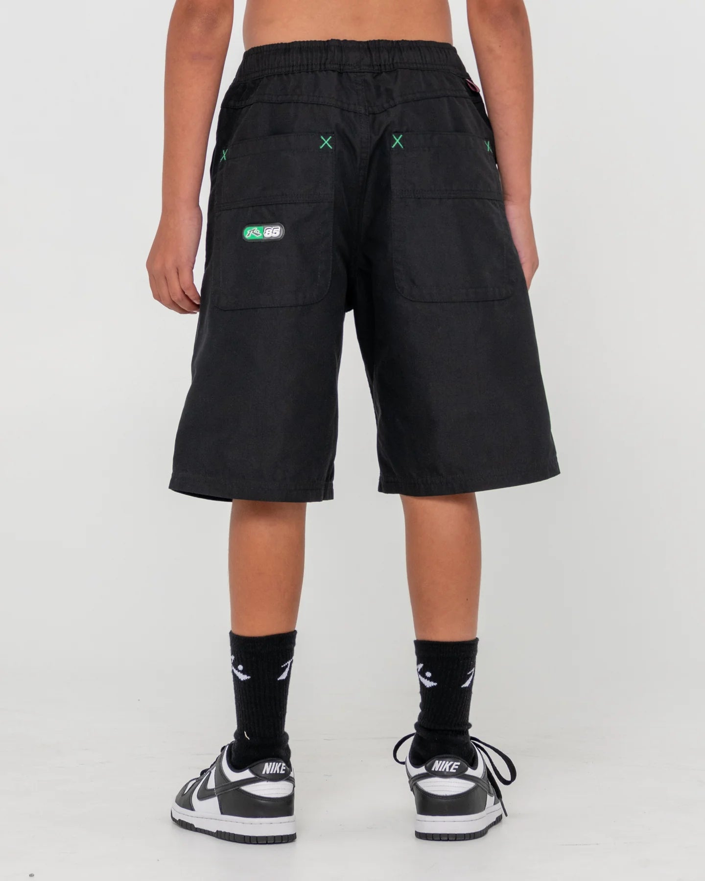 Rusty Wear Eva DIY Elastic Short - Shadow Army (view 2)