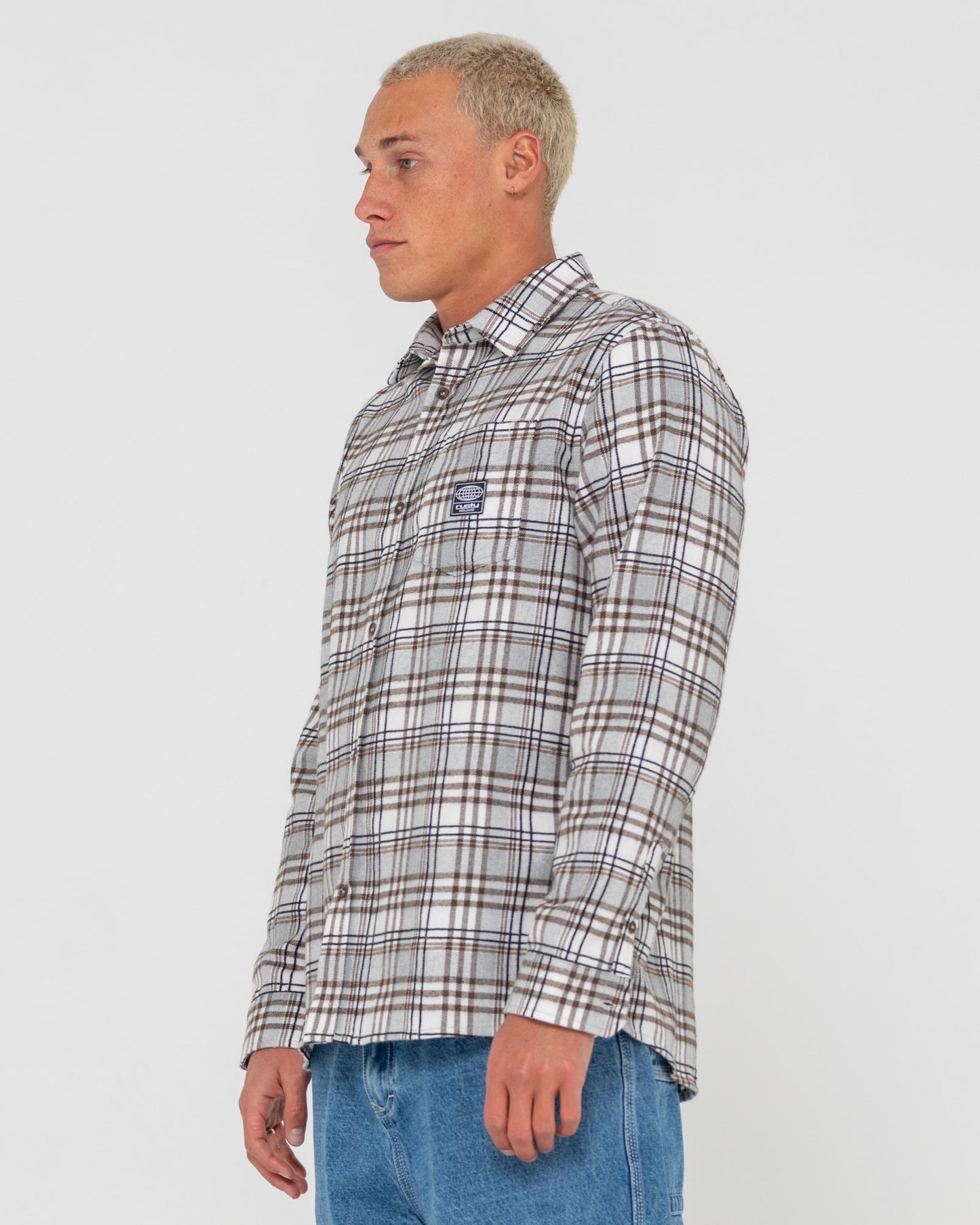 Brooks Long Sleeve Shirt - Brown