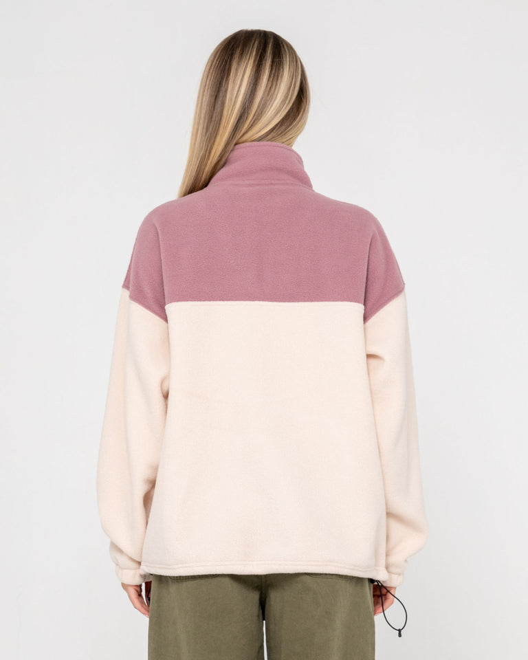 Rusty Central Division Crew Polar Fleece - Pink A Boo (view 2)