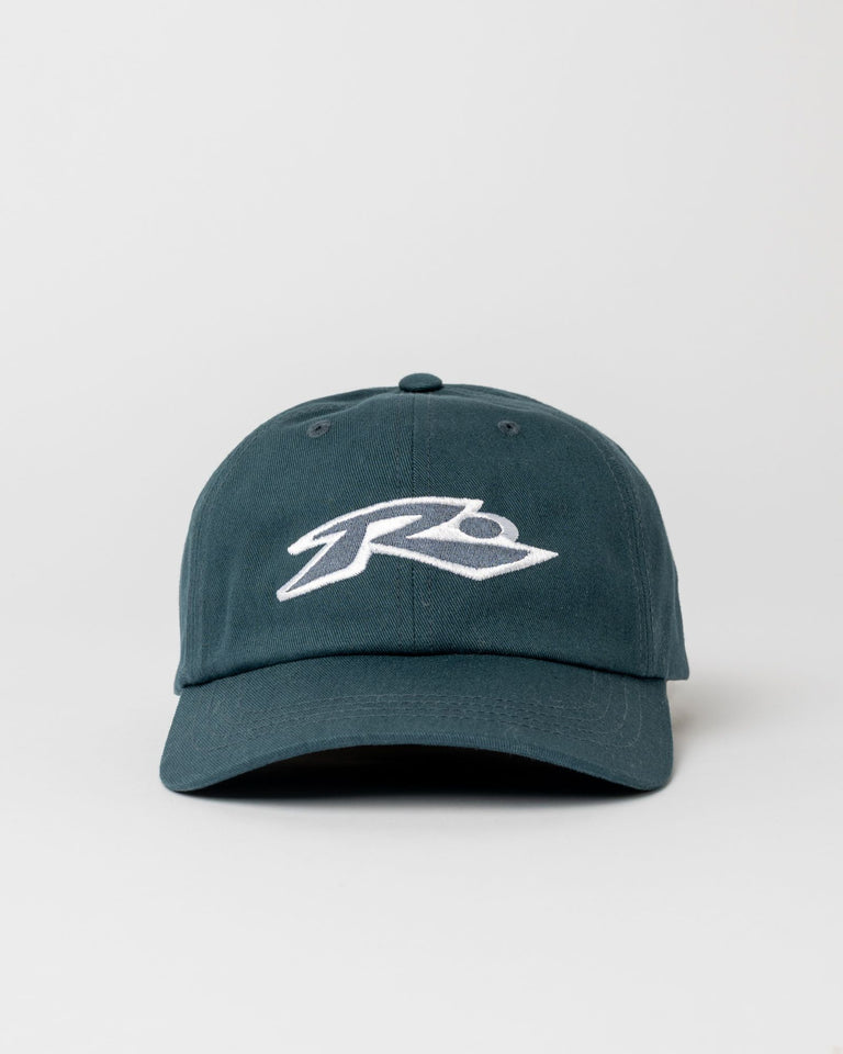 Rusty Signature Dad Cap - Deep Teal (view 3)
