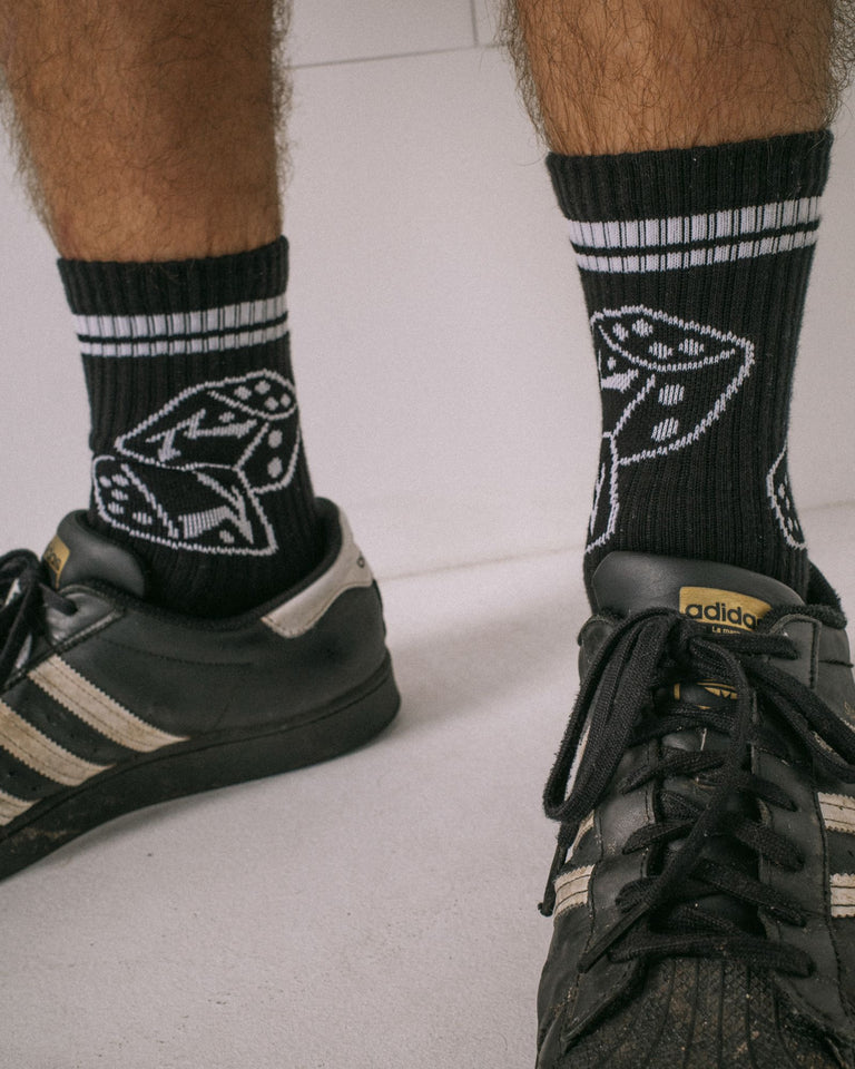 Rusty Our Kind Mid Calf Sock - Black (view 2)