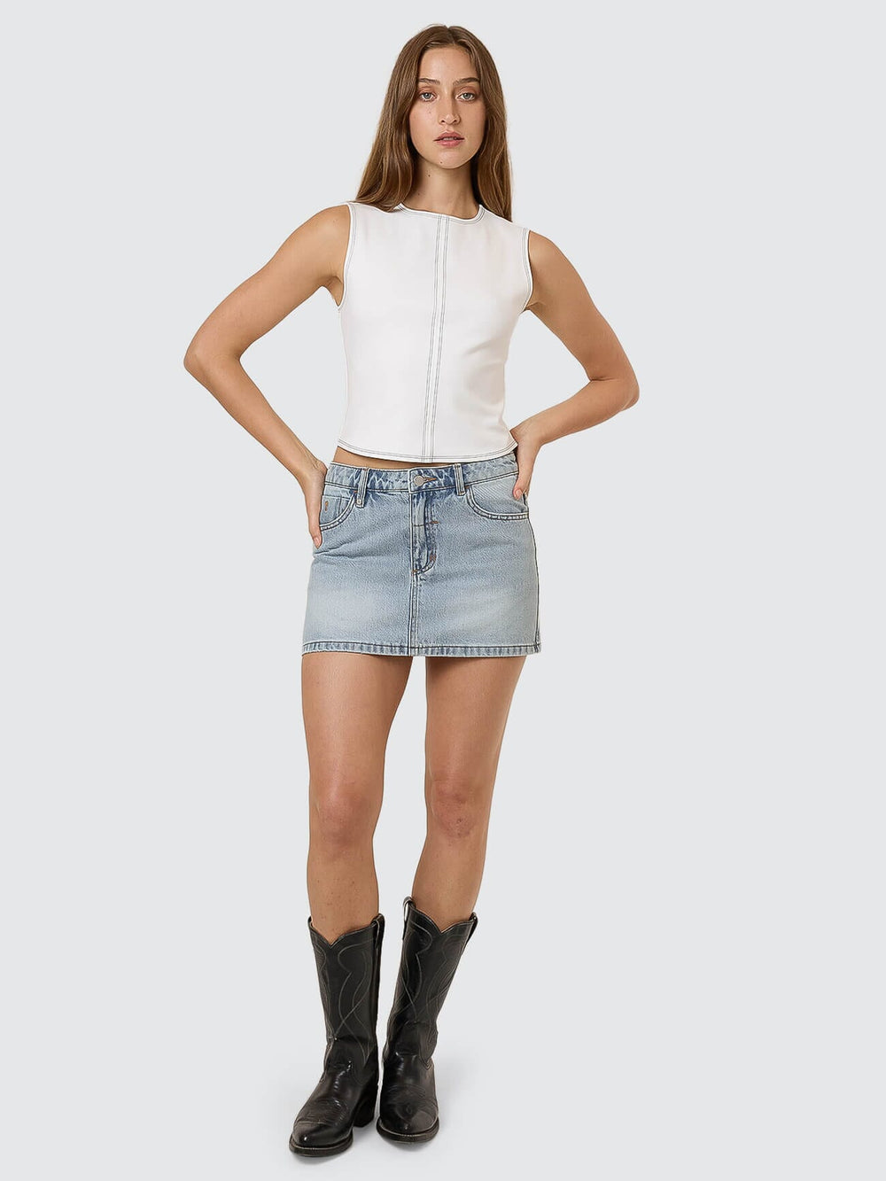 Thrills Sophie Skirt - Dusk
