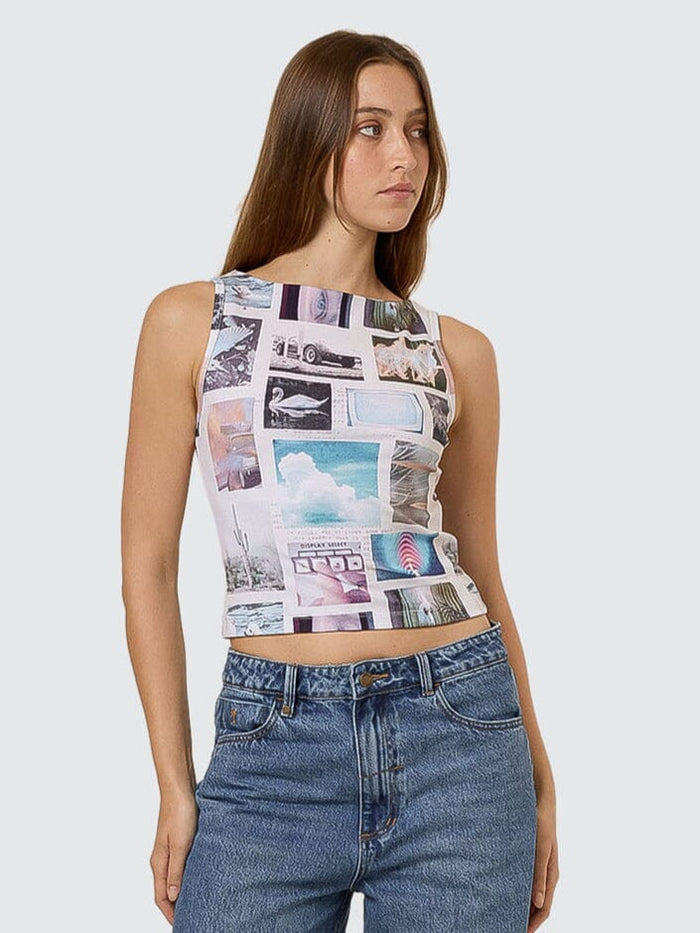 Thrills Natural Progression Tank - Cloud