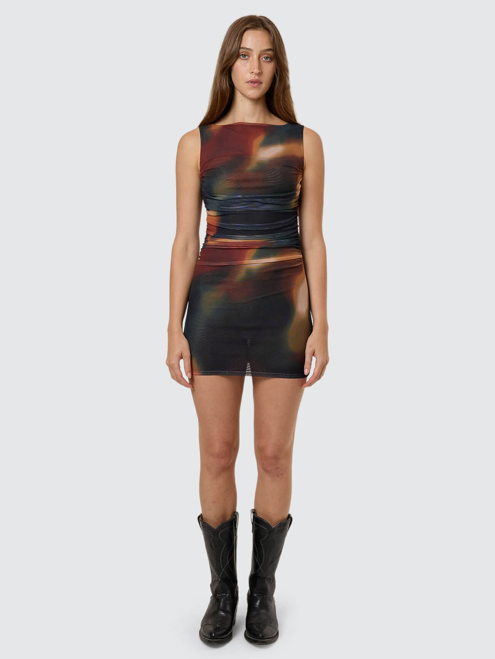 Thrills Metamorphic Daze Mini Dress - Black