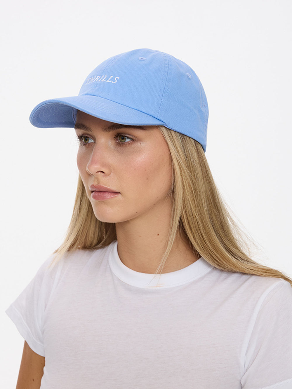Thrills Vivid Dreams 6 Panel Cap - Cornflower Blue (view 4)