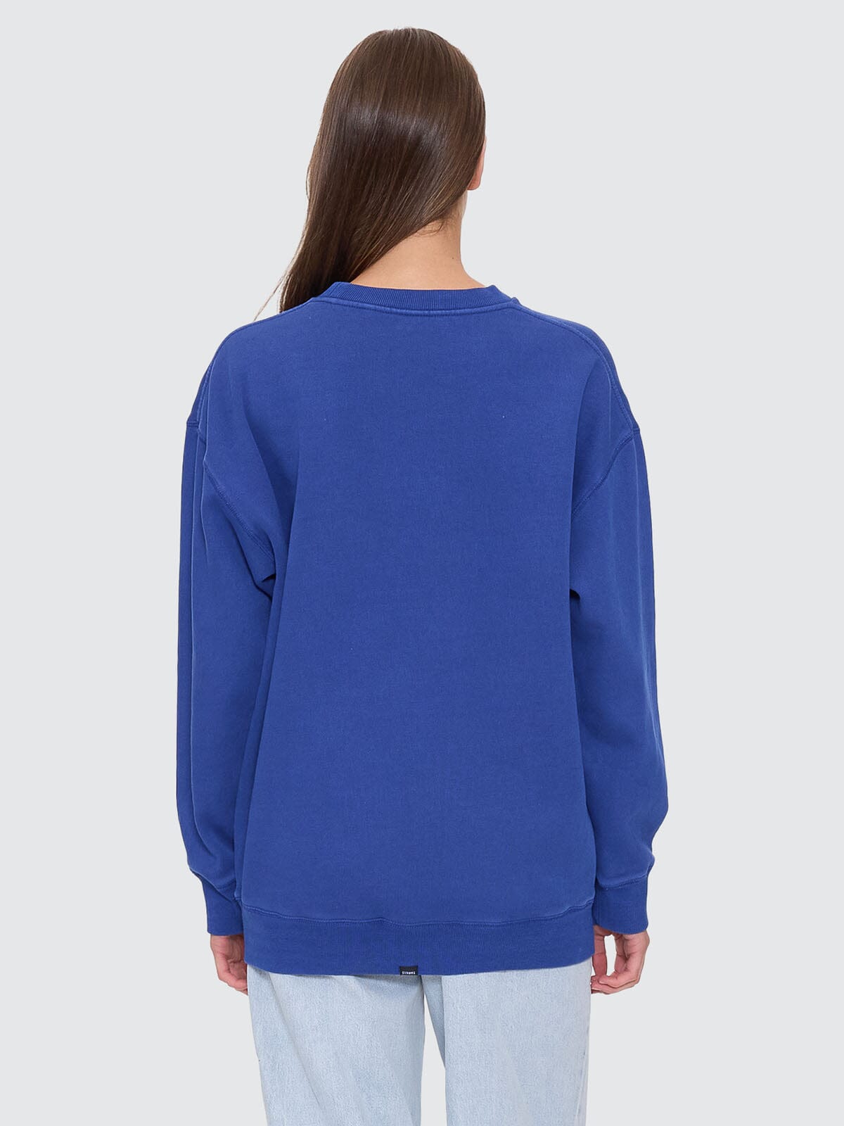 Minimal Thrills Slouch Crew - New Royal