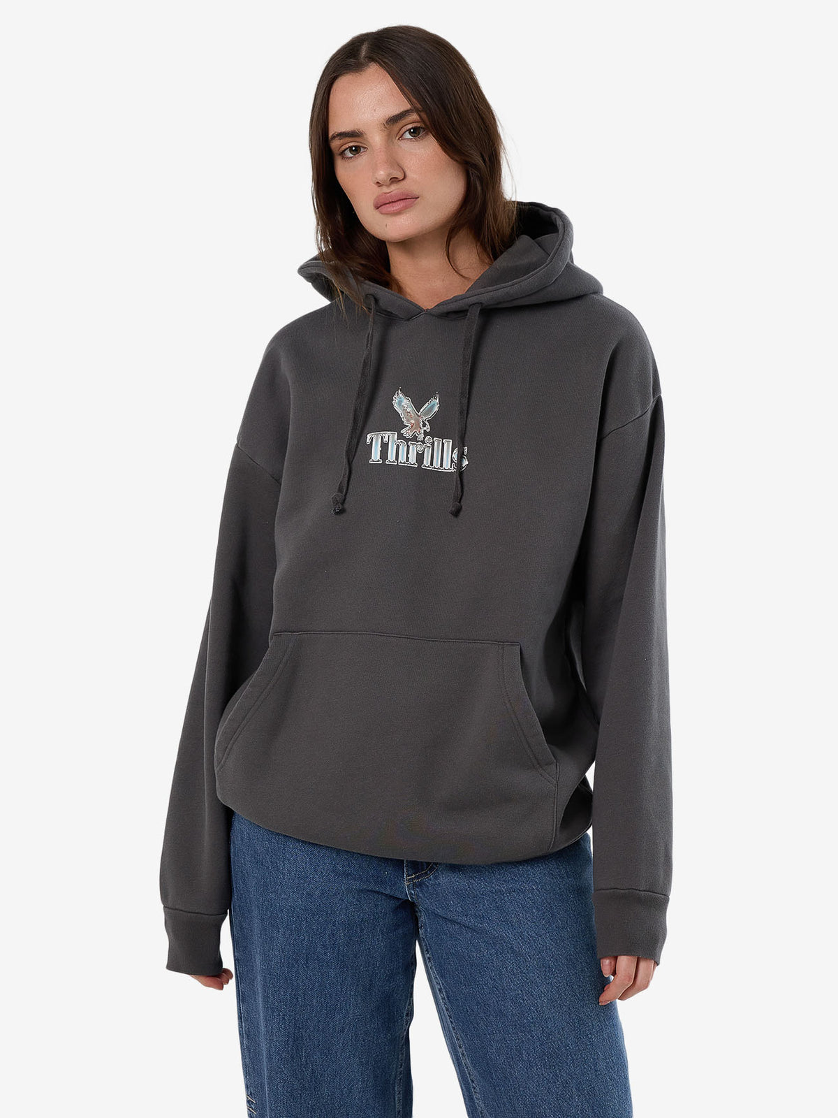 Strength & Glory Slouch Hood - Merch Black