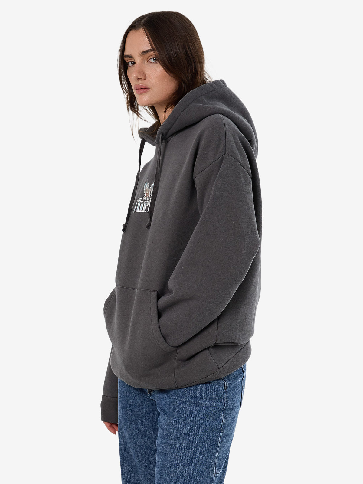 Strength & Glory Slouch Hood - Merch Black