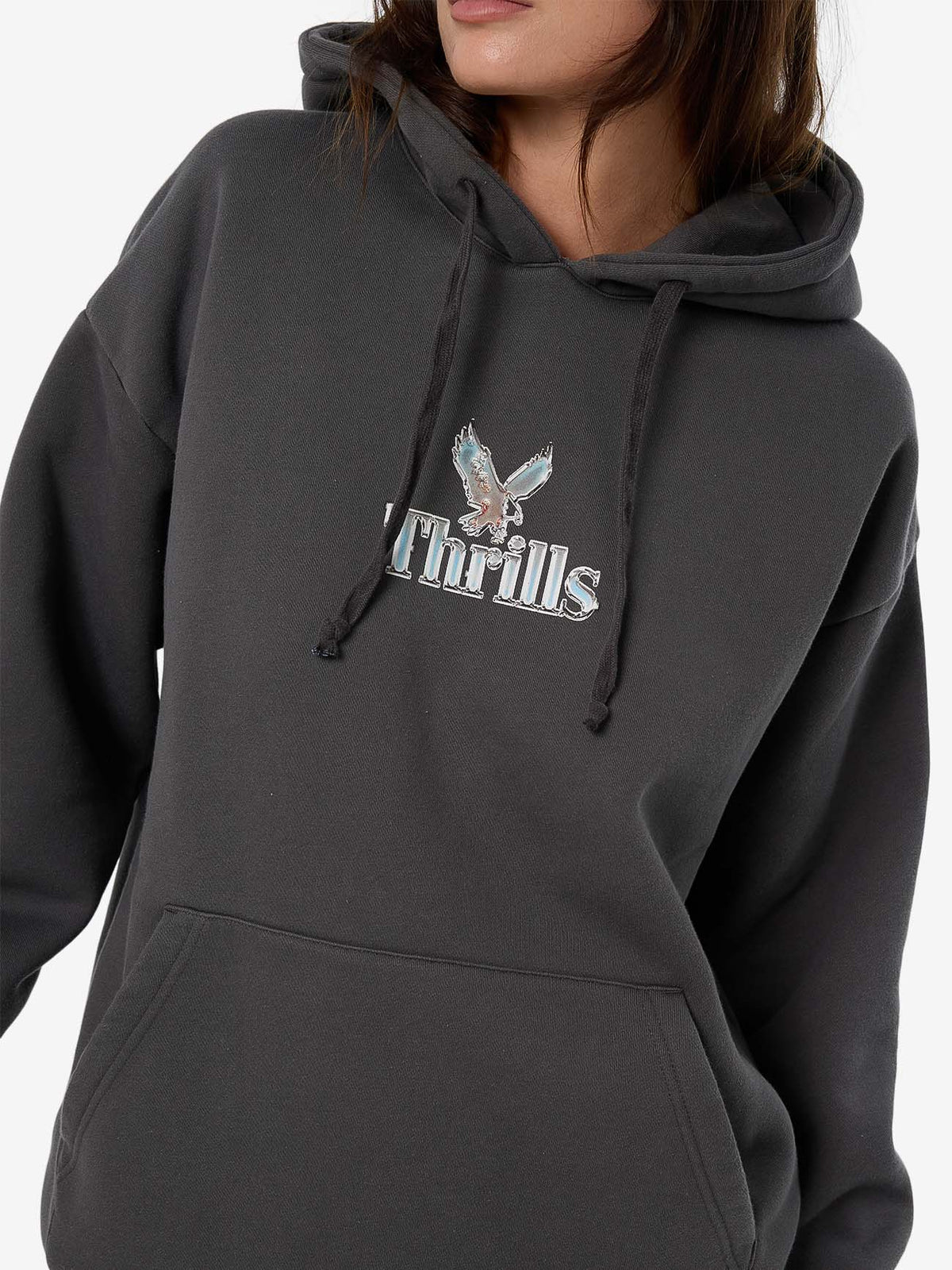 Strength & Glory Slouch Hood - Merch Black