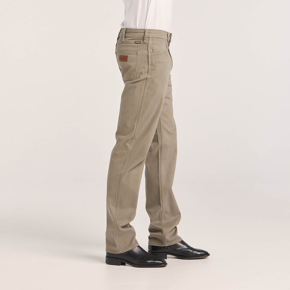 Wrangler Classics Straight Moleskin Jean - Camel (view 3)