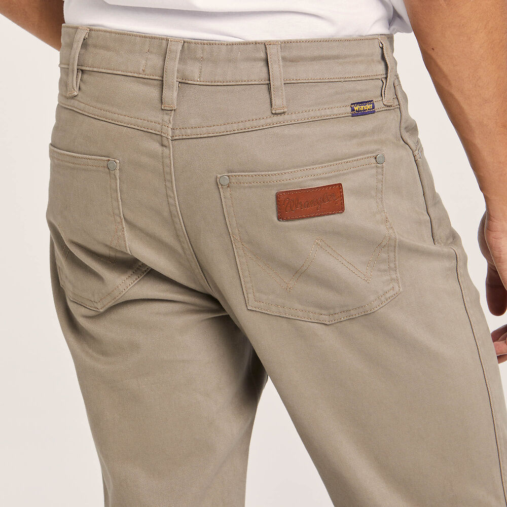 Wrangler Classics Straight Moleskin Jean - Camel (view 2)