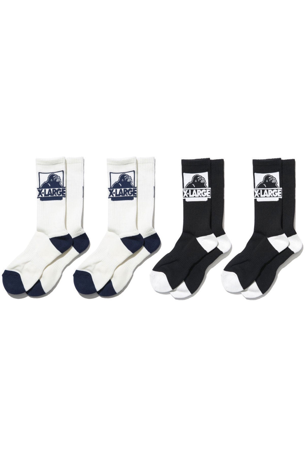 Xlarge Classic OG Sock 4pk - Assorted
