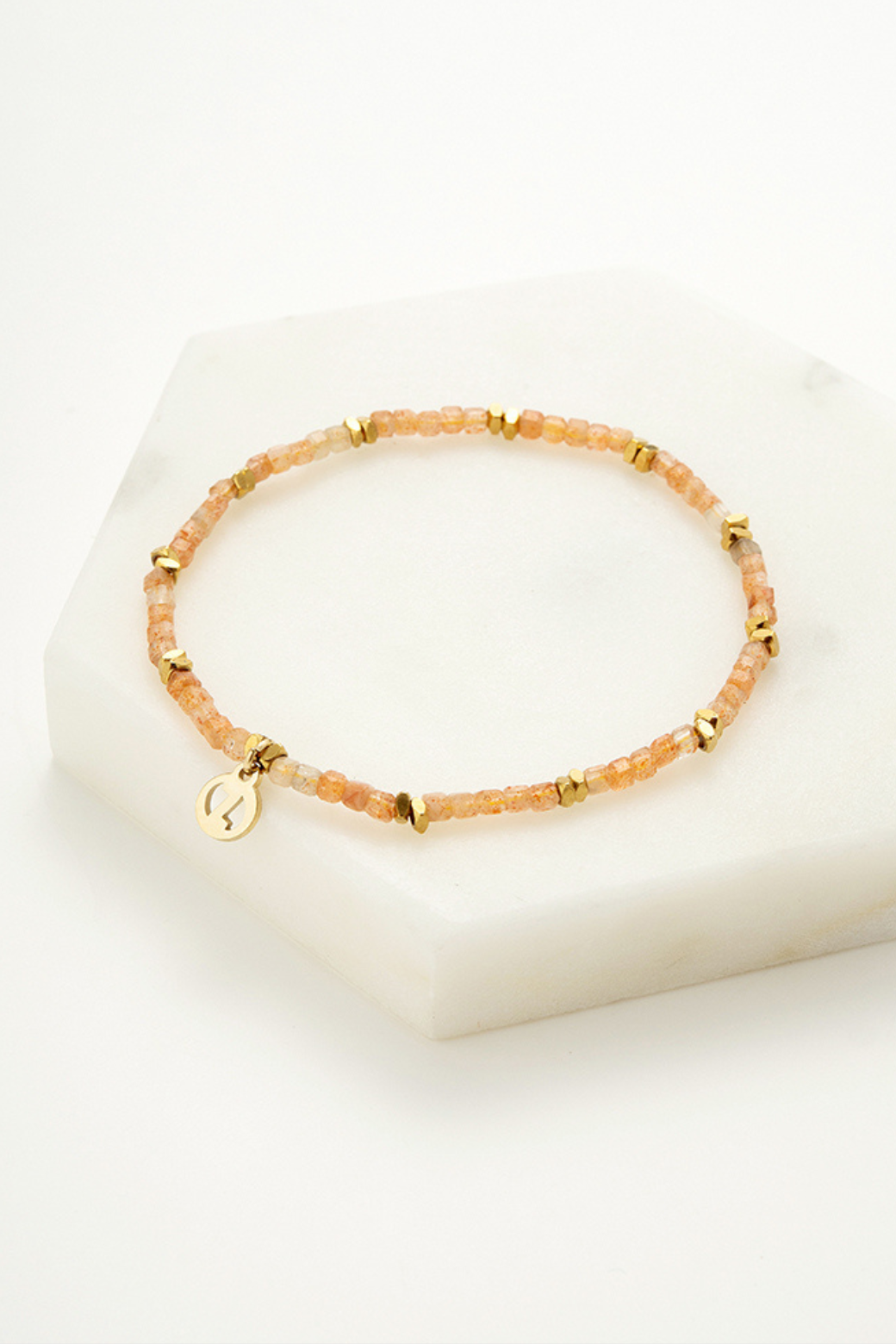 Jade Bracelet - Coral