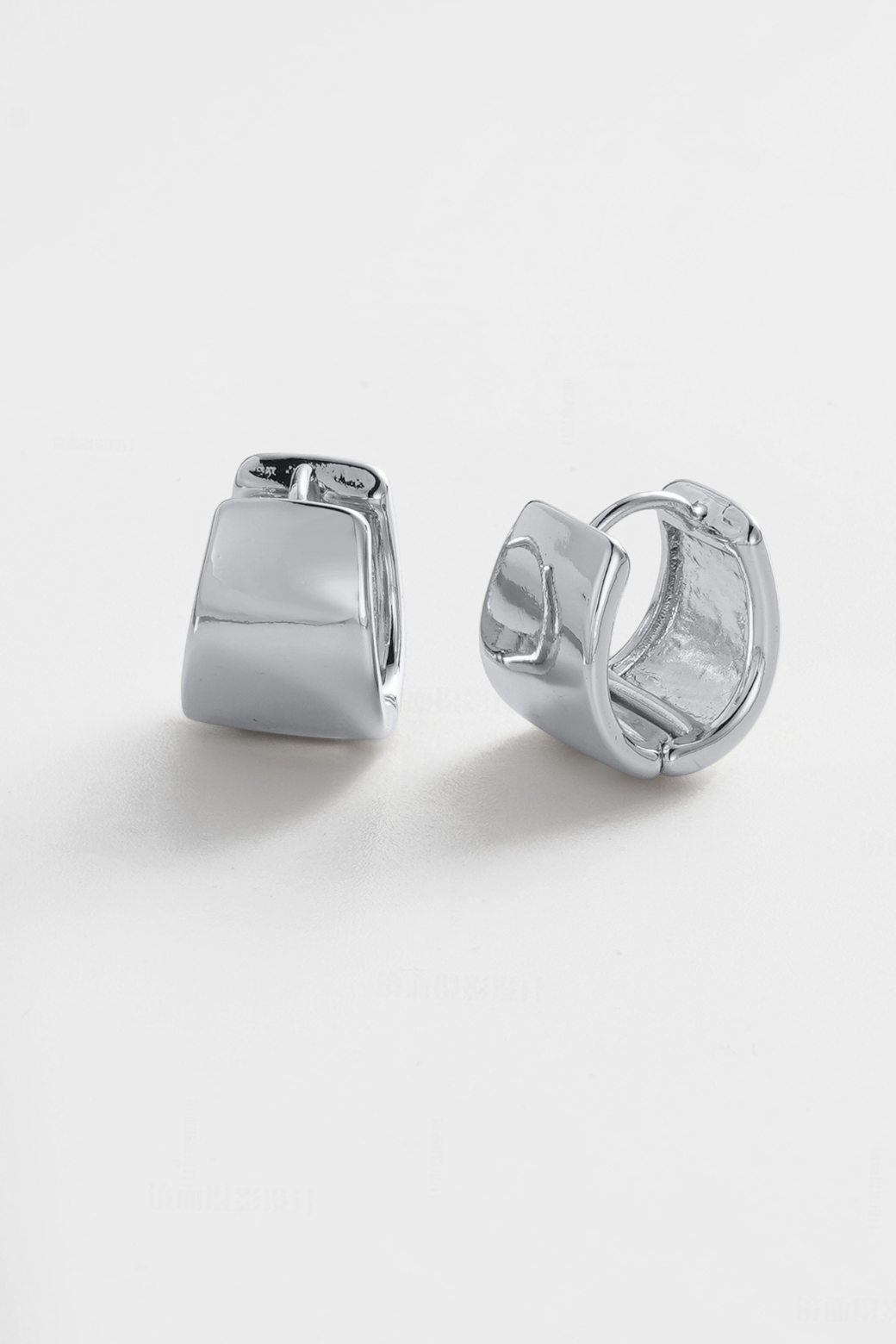 Zafino Riley Hoop - Silver