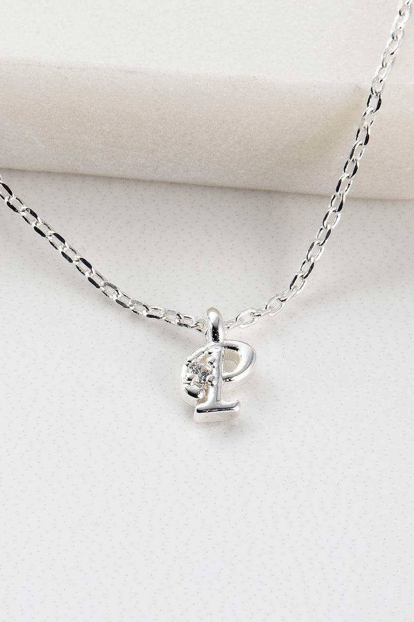 Zafino Initial Necklace - Silver (view 17)