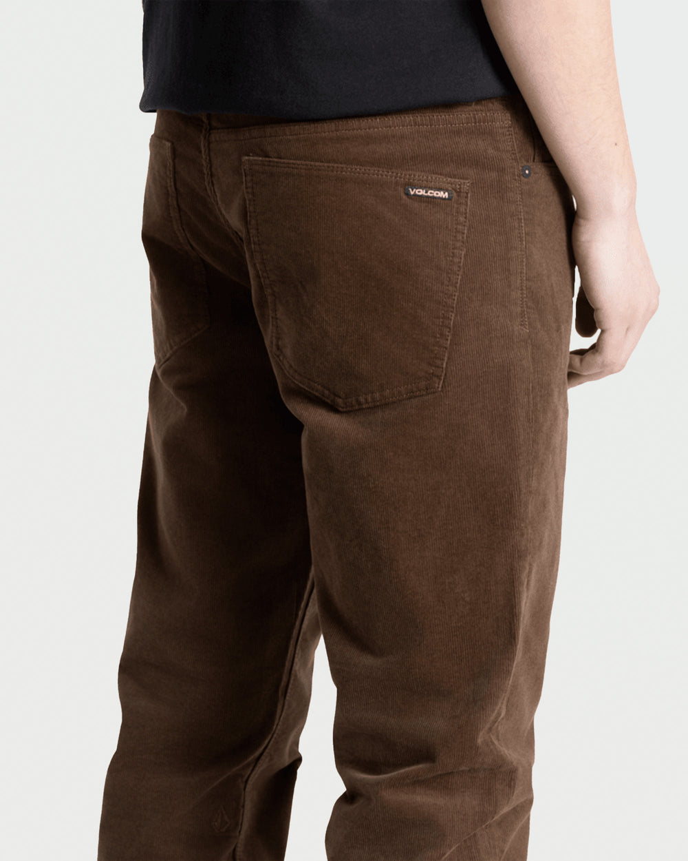 Volcom Solver 5 Pocket Cord Pants - Brown Stone (view 4)