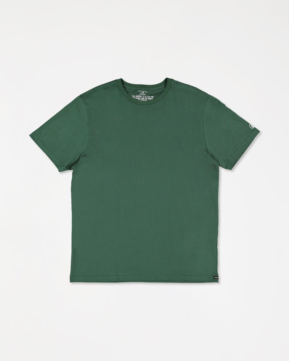 Aus Solid Short Sleeve Tee - Billiard
