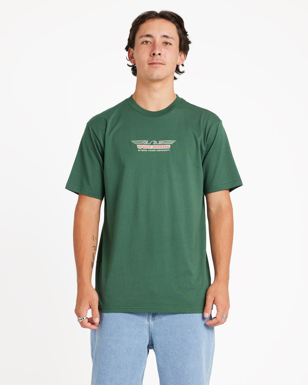 Volcom Swooped Short Sleeve Tee - Billiard