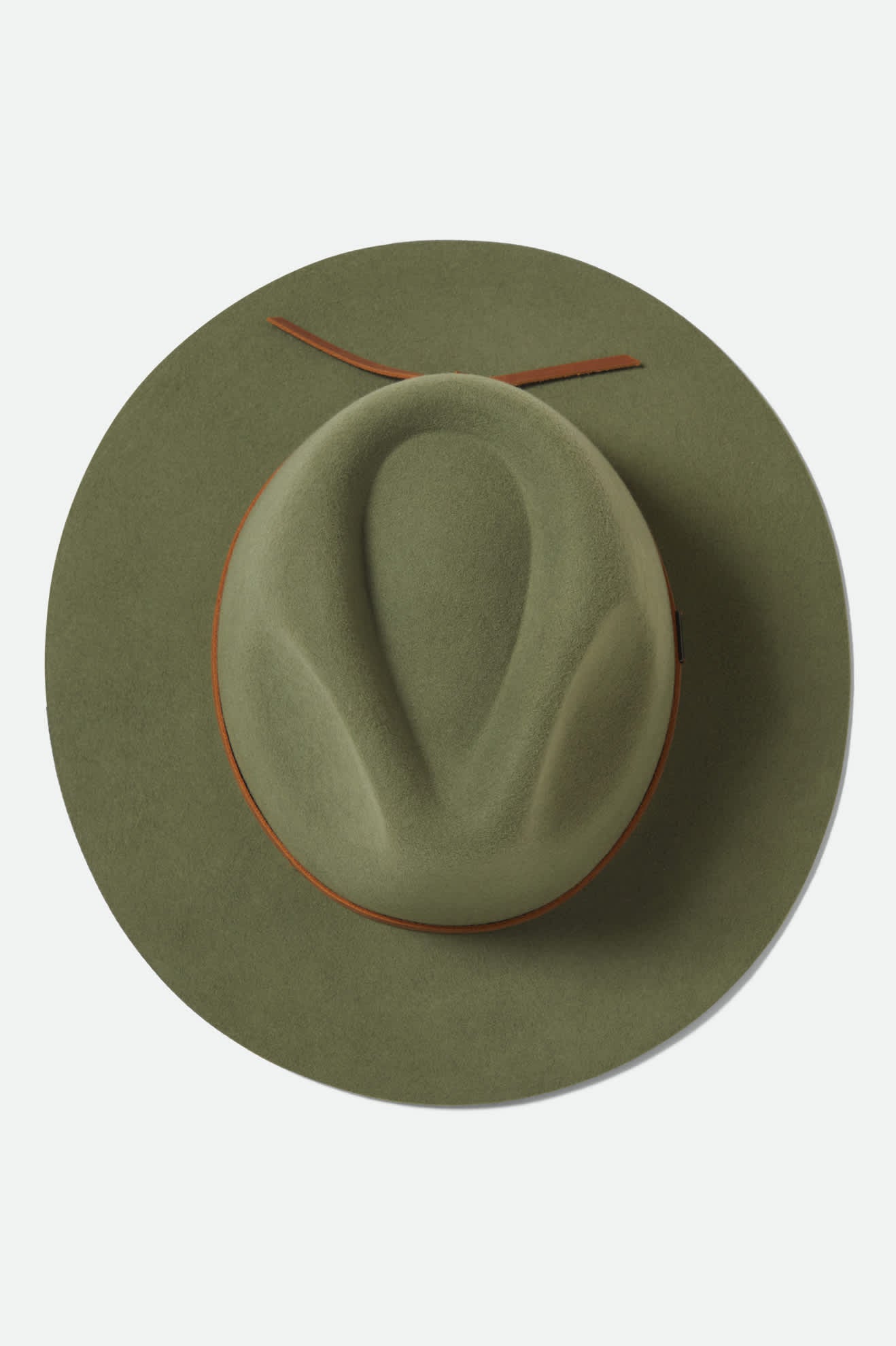 Brixton Wesley Fedora - Sea Kelp (view 3)