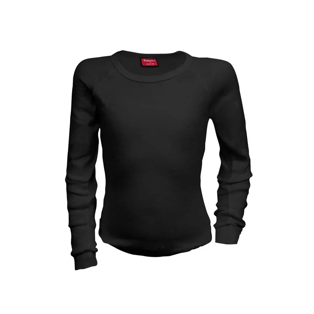 Adventureline Unisex Thermo LS Crew Black worn