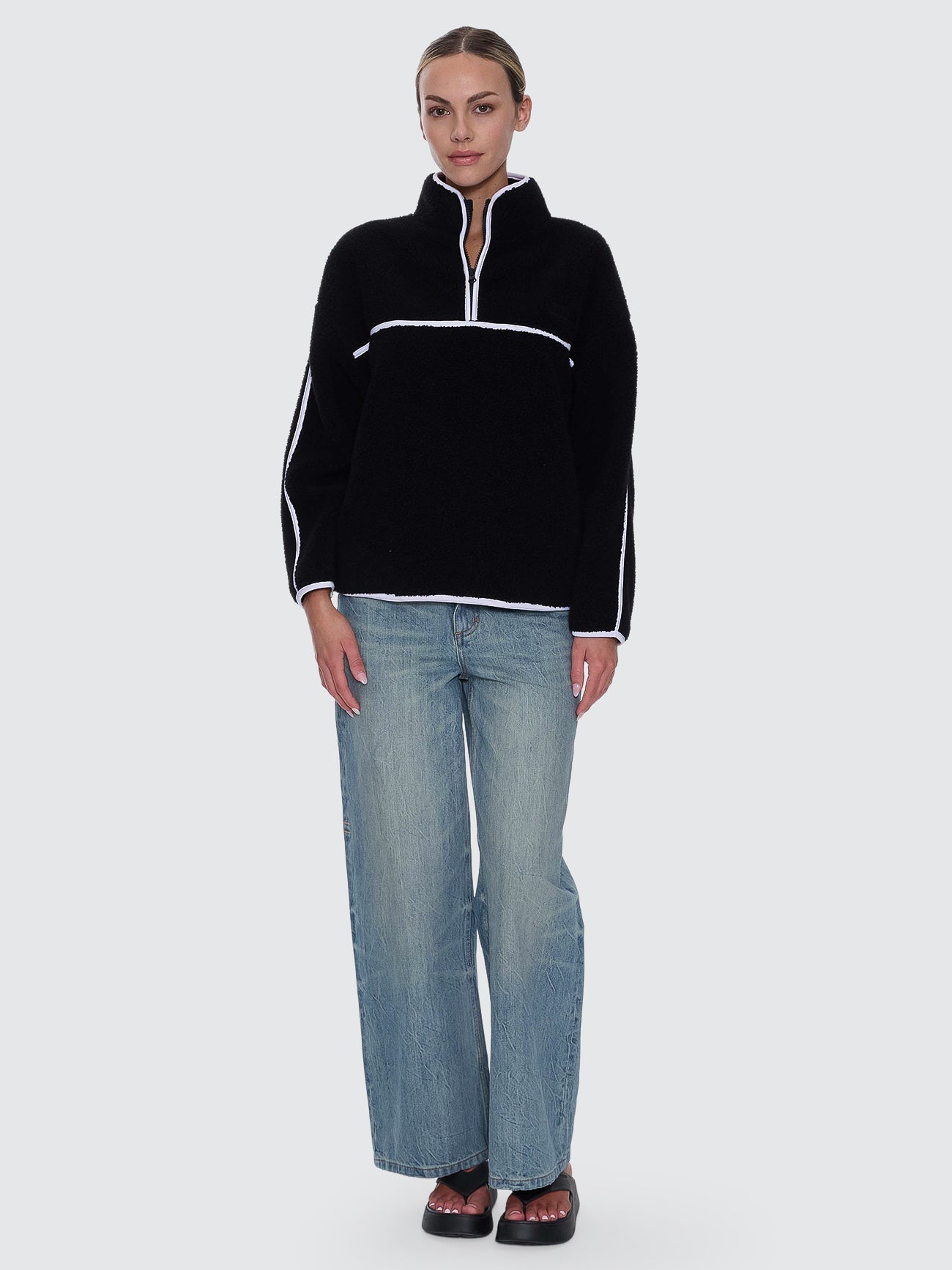 Thrills All Star Sherpa Fleece - Black
