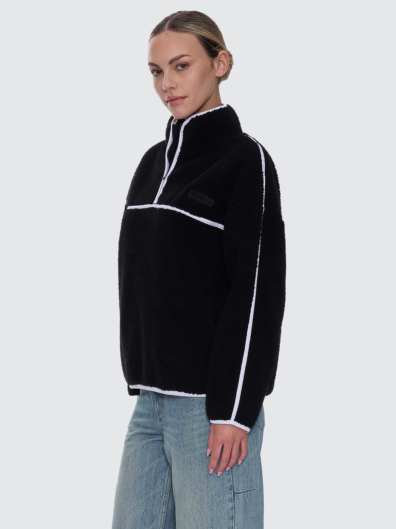 Thrills All Star Sherpa Fleece - Black (view 2)