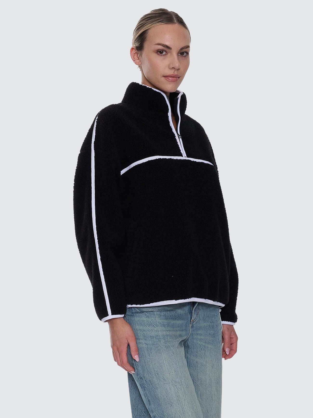 Thrills All Star Sherpa Fleece - Black (view 4)