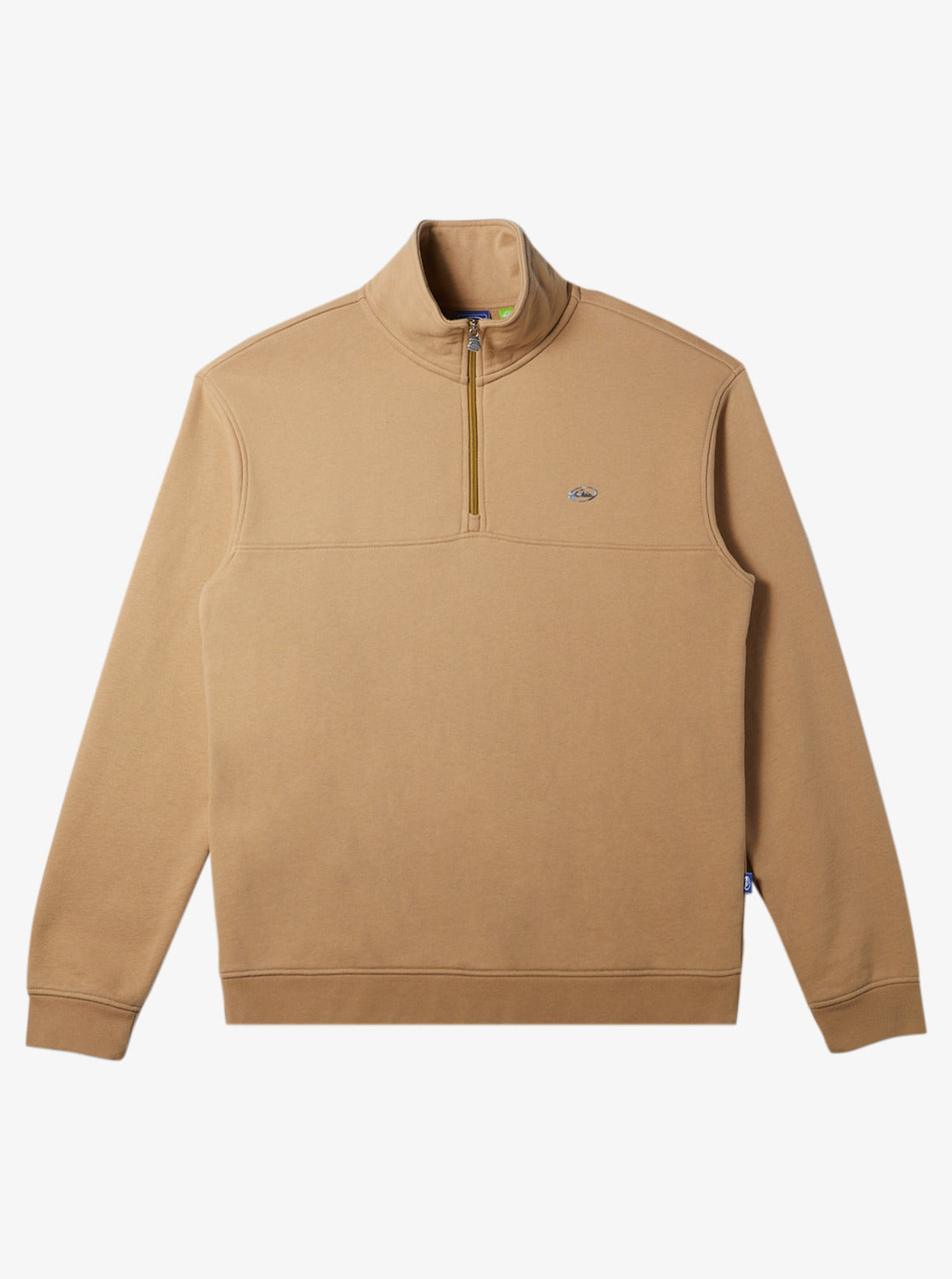 Quiksilver Saturn Chrome 1/2 Zip - Khaki (view 3)