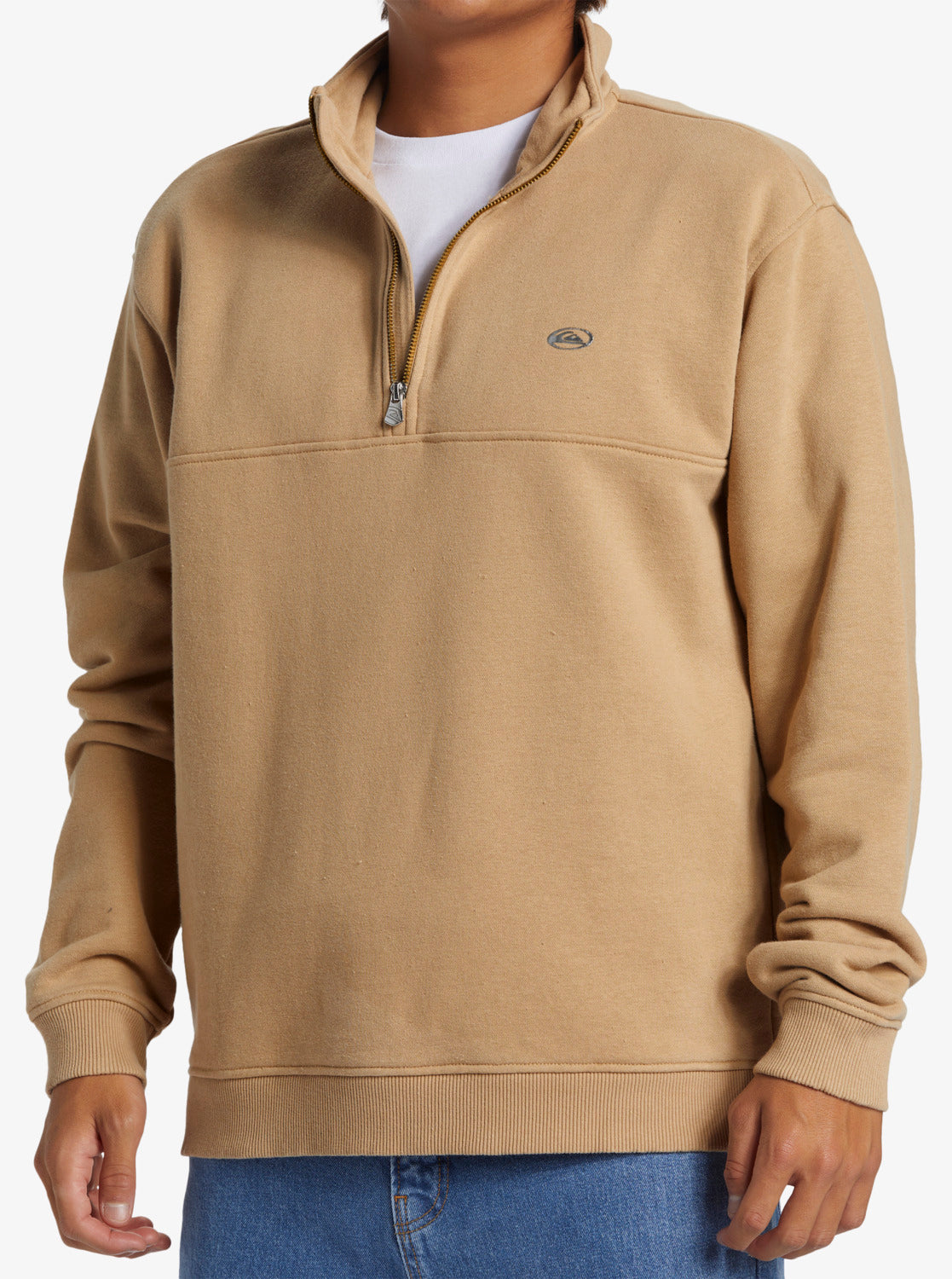 Quiksilver Saturn Chrome 1/2 Zip - Khaki