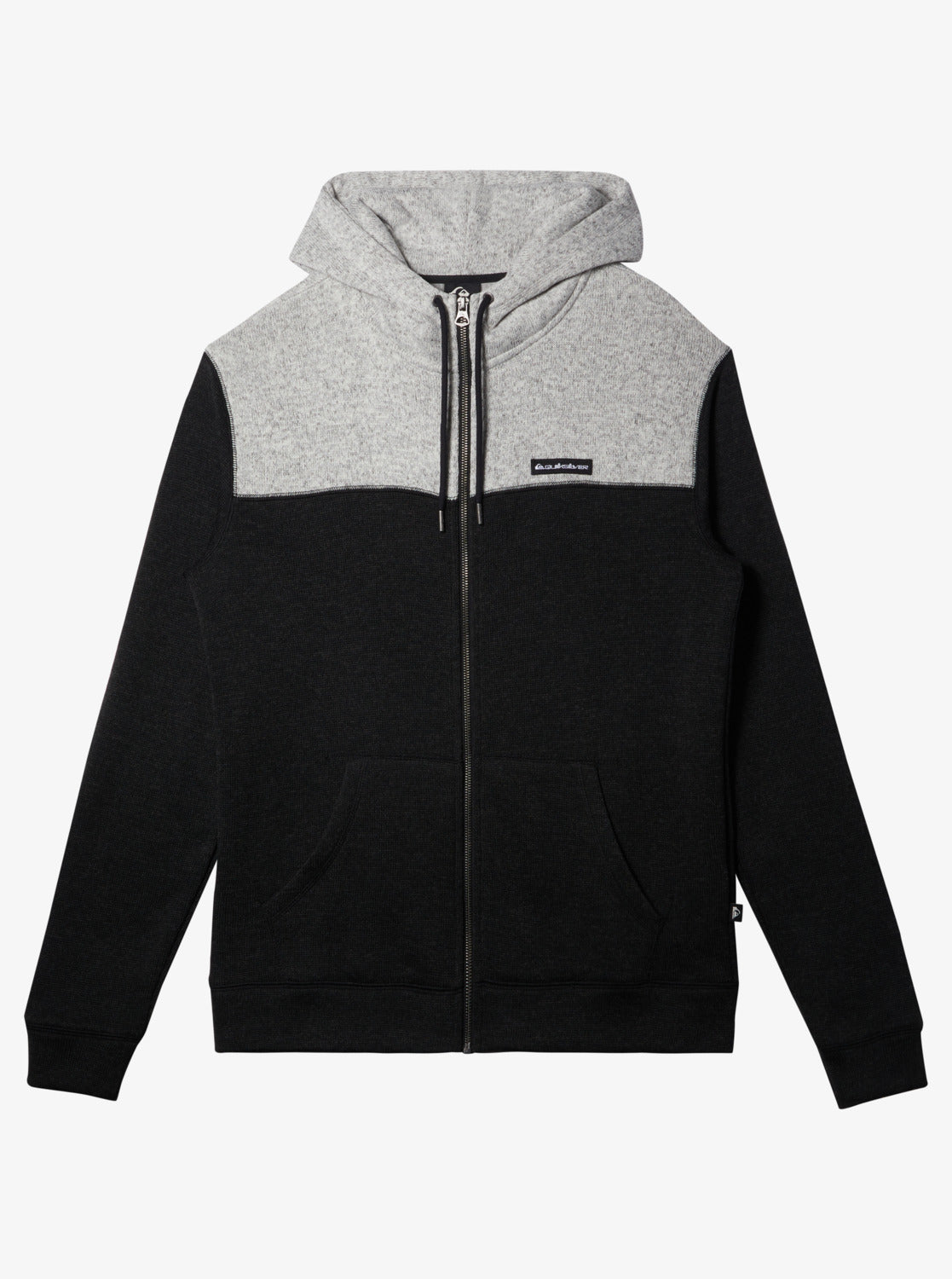 Keller Block Zip - Black Heather