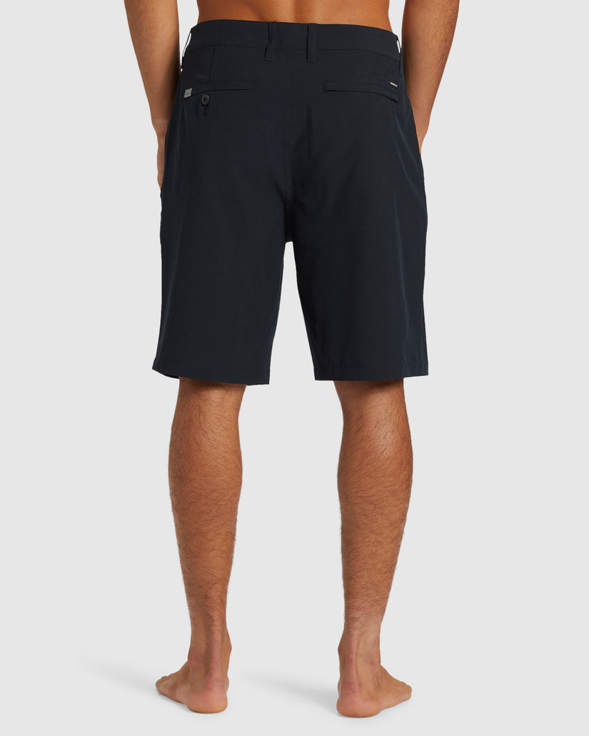 Union Heather 20" Amphibian Boardshorts - Black