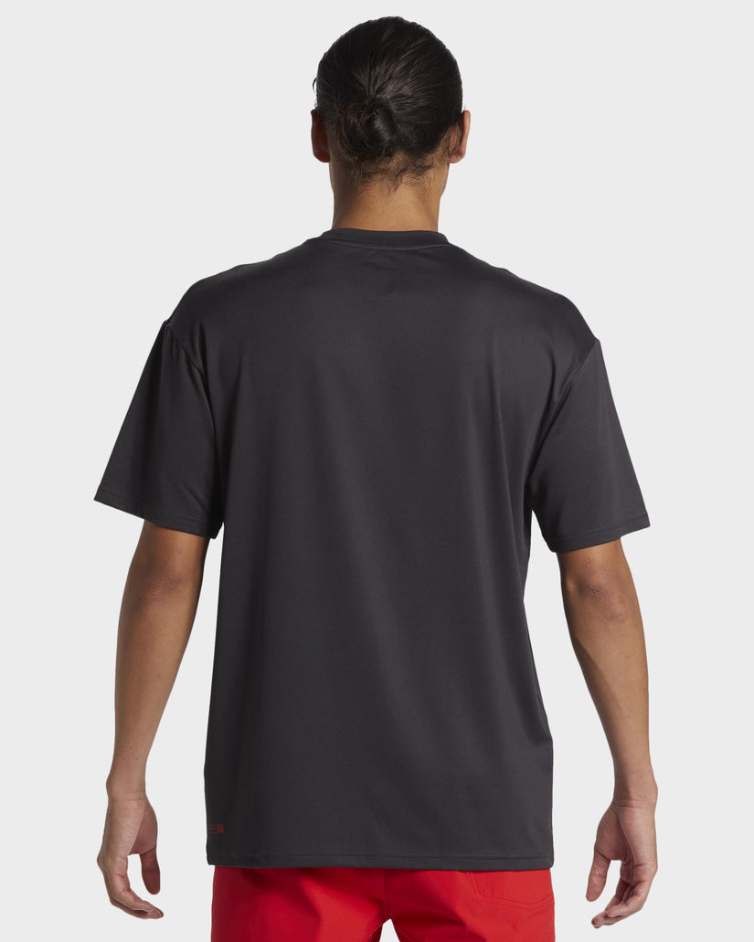Quiksilver DNA Clicker Logo Surf Tee - Tarmac (view 4)