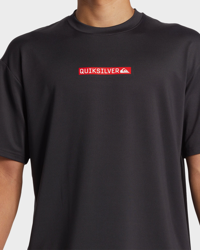 Quiksilver DNA Clicker Logo Surf Tee - Tarmac (view 3)